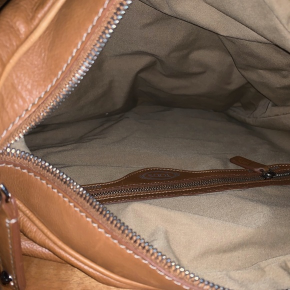 TOD’s Authentic Leather Satchel Shoulder Bag - Picture 4 of 4